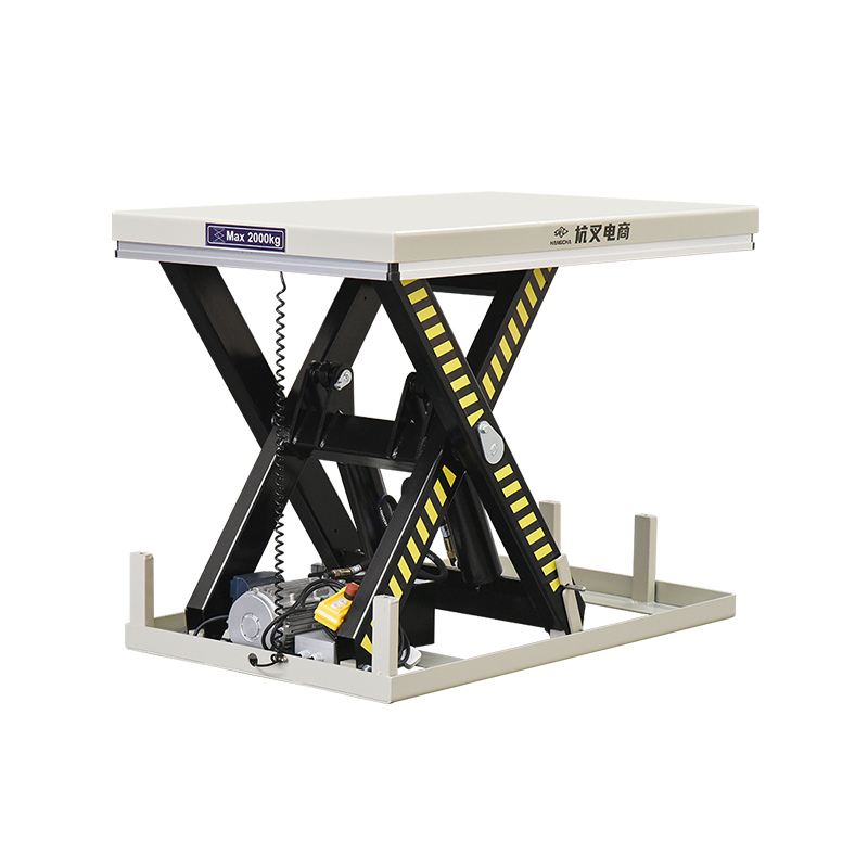 Bàn nâng điện cắt kéo cố định 2 tấn