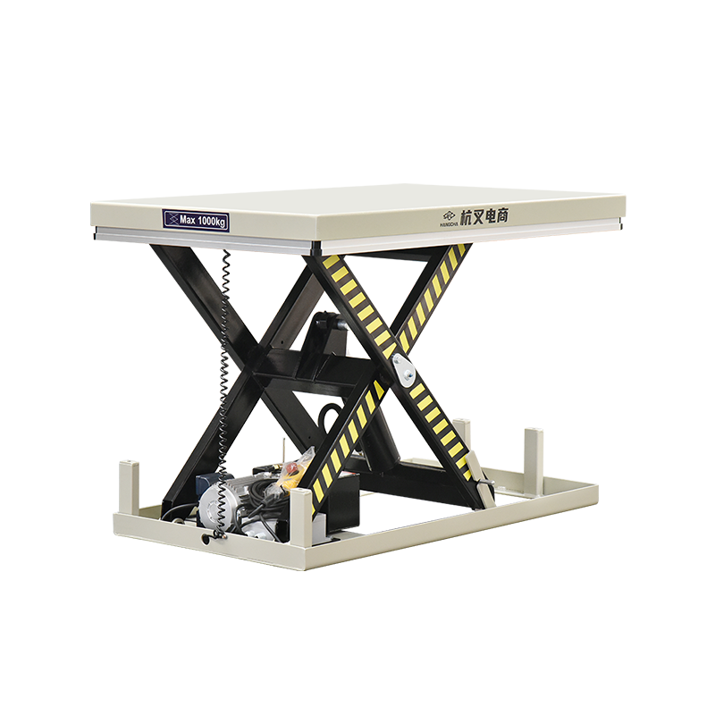 Bàn nâng điện cắt kéo cố định 1 tấn