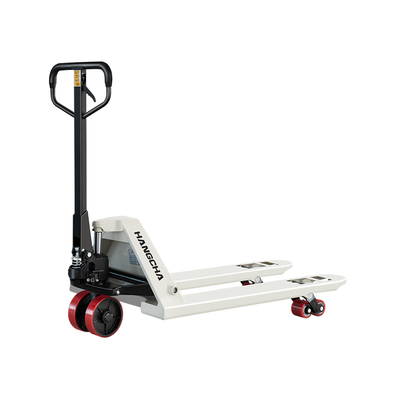 Xe nâng tay 2,5 tấn có bánh Pu đôi